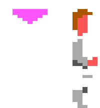 AGI Sprite of Roger Wilco from Space Quest I walking