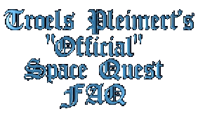 The Official Space Quest FAQ